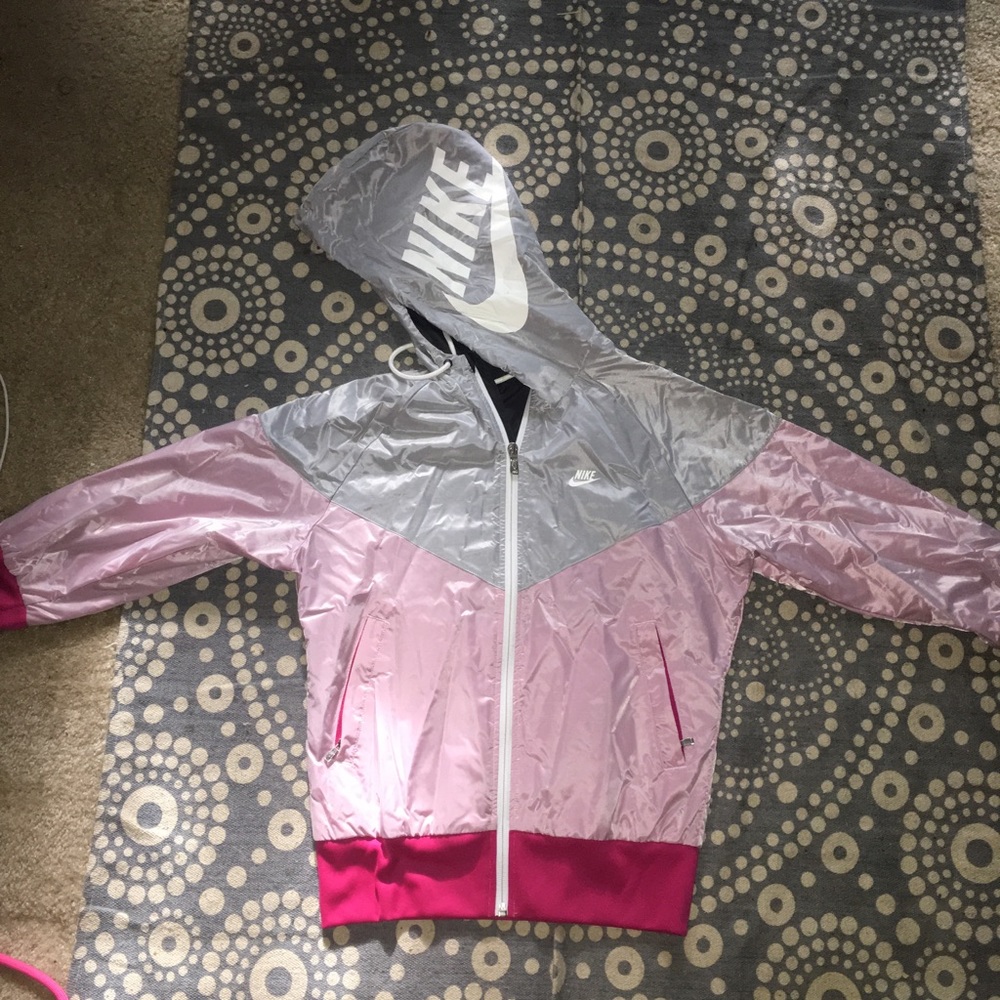 Pink Nike Windbreaker